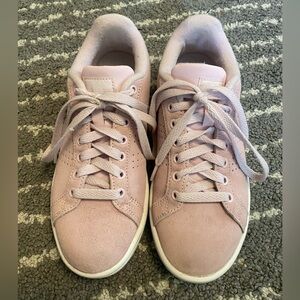 Adidas Ortholite Float, light pink suede, size 6. Used but in good condition.